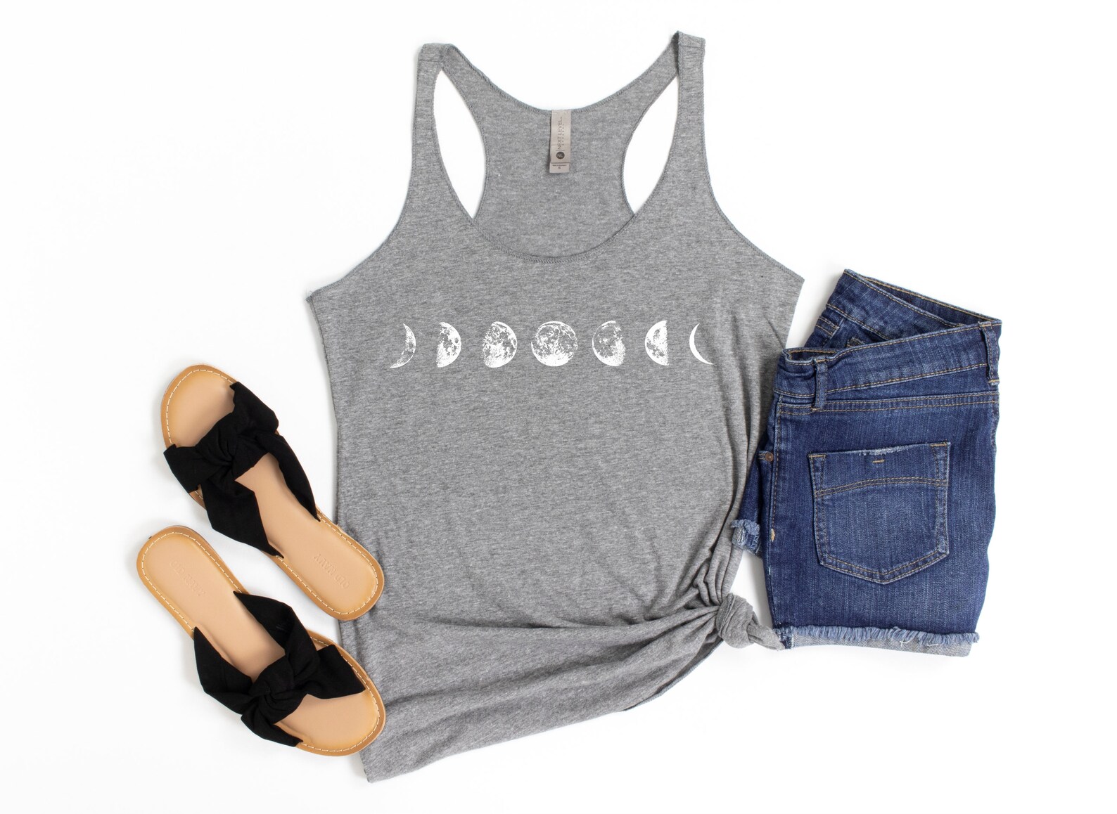 Moon Phases Tank Top Moon Tank Top Moon Phases Tank Top Etsy