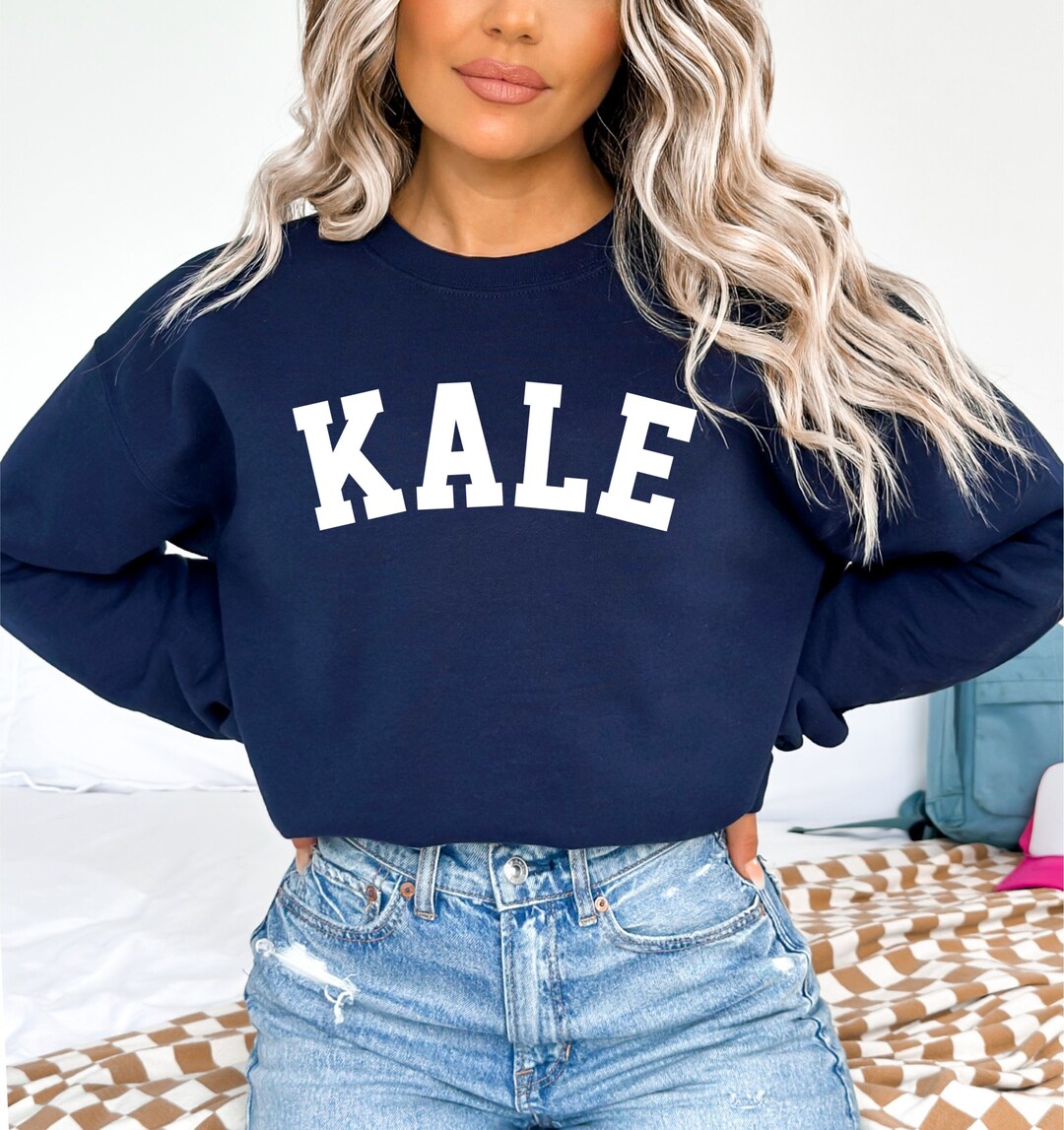 Kale Sweatshirt Funny Kale Shirt Cute Vegan Shirt Kale Shirt Kale