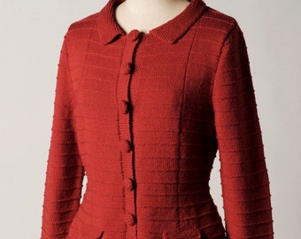 Knitting Pattern PDF - Titian jacket