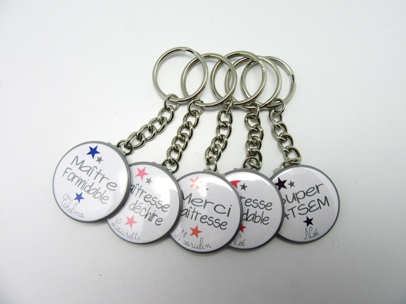 37mm Super ATSEM Plum customizable keyring image 4