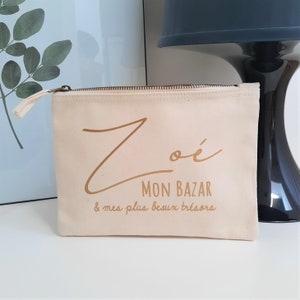 Personalized pouch - Customizable toiletry bag - Mon Bazar