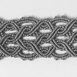 Celtic Style Macrame Bracelet Tutorial image 5