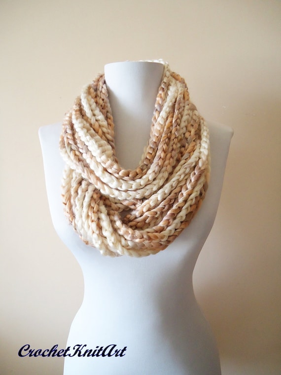 crochet chain scarf