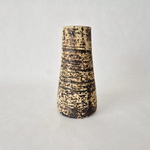 Vase from the 60s | Birch bark vase | Vintage ceramic vase