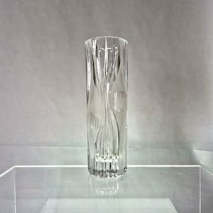 Bohemian vase from the 70s | Vintage glass vase