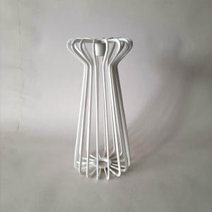 Candlestick Ikea Tradig | Vintage Ikea table candlestick white