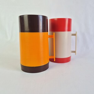 Vintage Aladdin Food Flask | Retro Thermosfles | Funky vintage | Jaren 70 Isolerende Fles