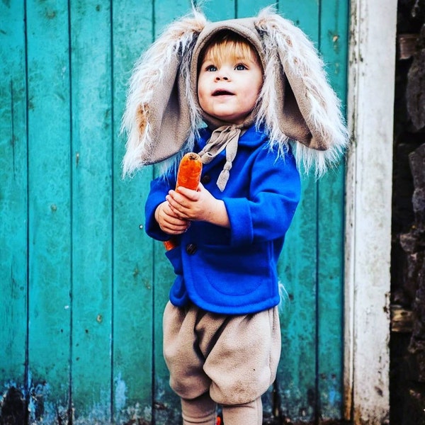 Baby bunny rabbit photography prop Costume Easter bunny costume baby rabbit outfit baby bunny cakesmash outfit bunny sitter costume