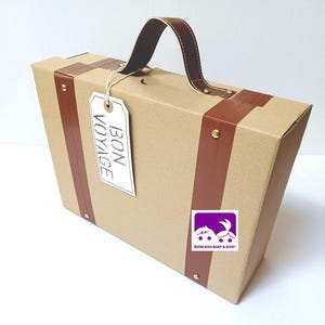 Faux accessoire de valise pour enfants pour la photographie, accessoire de voyage pour la journée du livre, accessoire de fausse valise pour la journée du livre pour la photographie, étui de vacances pour photo