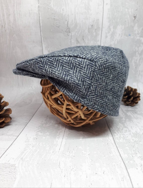 navy baby flat cap