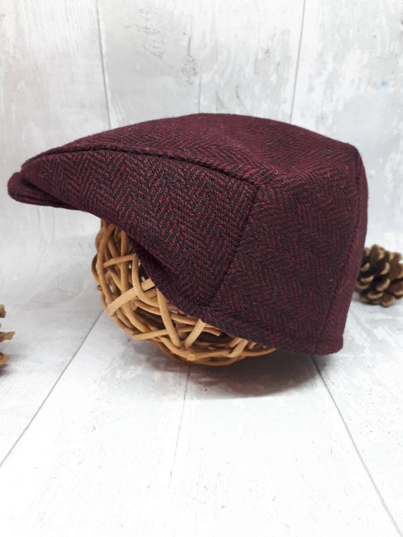 baby tweed cap
