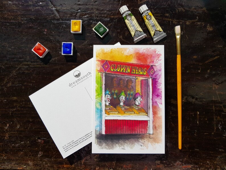 Toronto Postcard / Toronto Art / Toronto Themed Postcards / Etsy