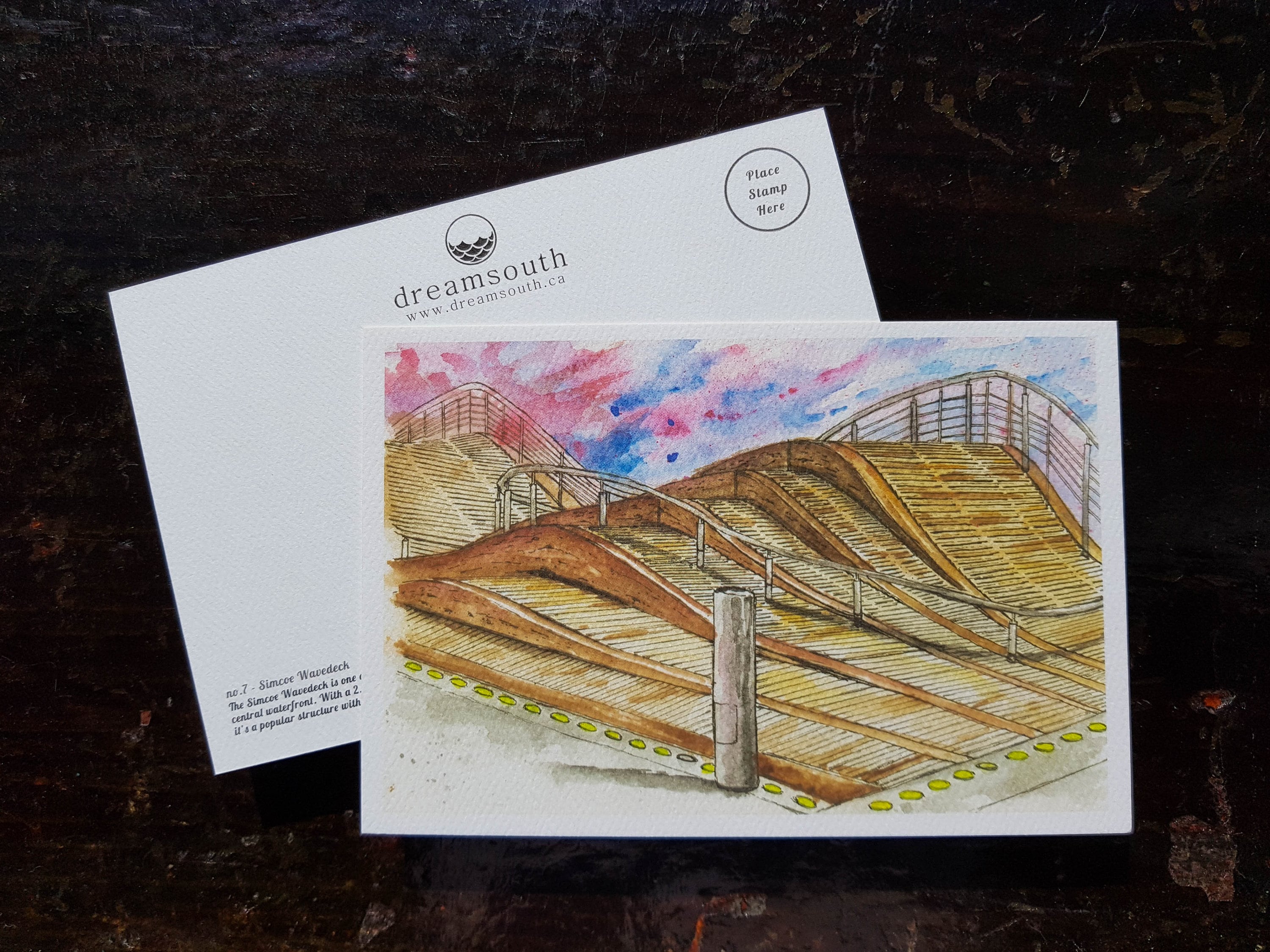 Toronto Postcard / Toronto Art / Toronto Themed Postcards / Etsy