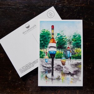 Cartolina di Toronto / Toronto Art / Toronto Wincanizzato le cartoline / Bobber Plazas