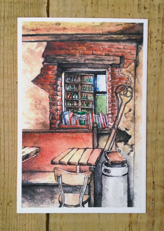 Toronto Postcard The Ceili Cottage Irish Local Pub In Etsy