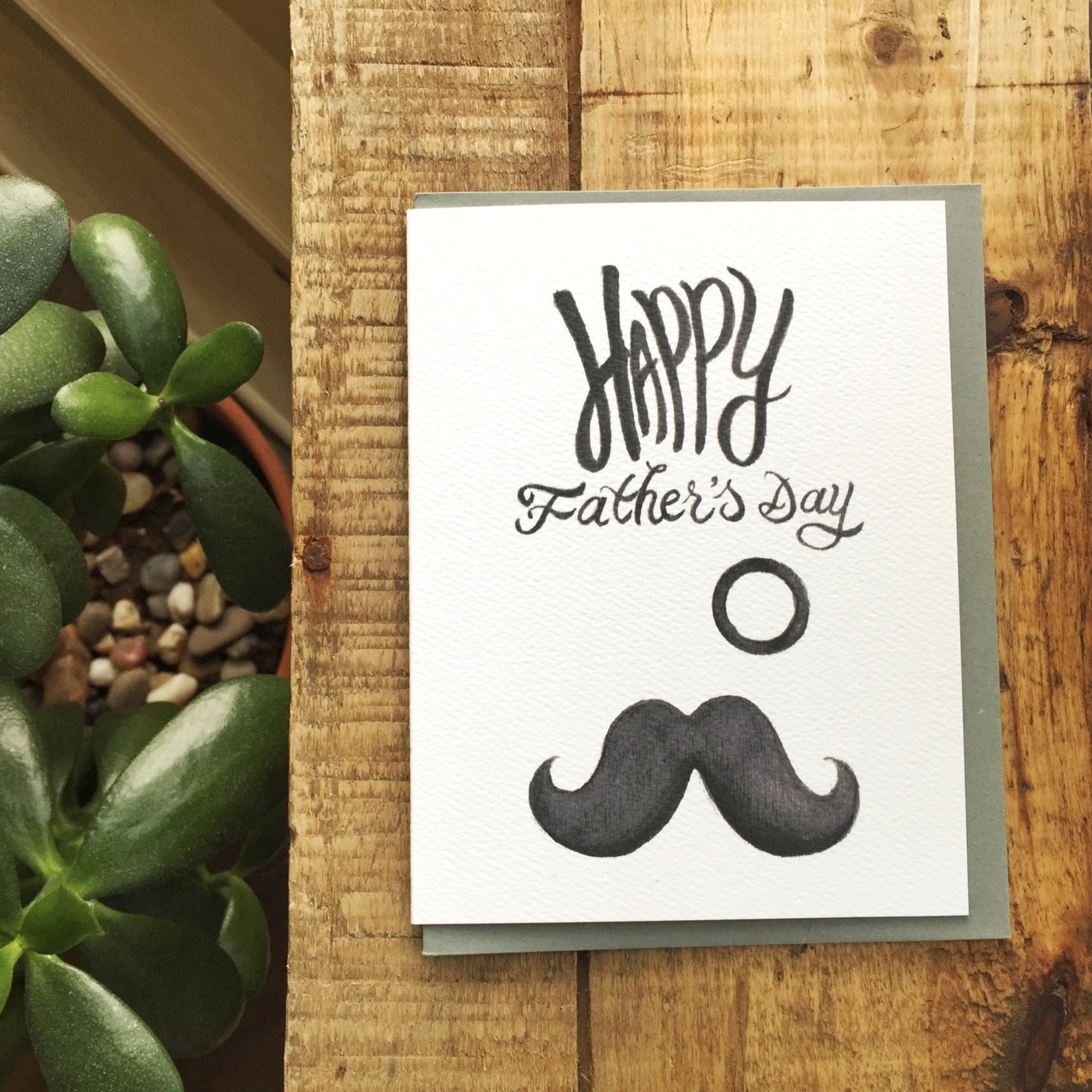Classy Happy Father's Day Card / Cute Father's Day | Etsy
