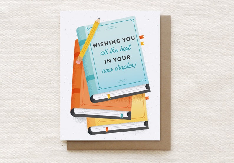 card for coworker leaving good luck new job card farewell
