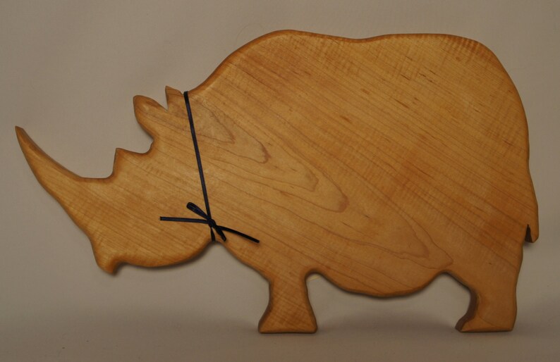 Rhinoceros Cutting Hard Maple Cutting Board
