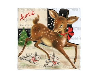 Merry Christmas Deer Image #9 Digital Download