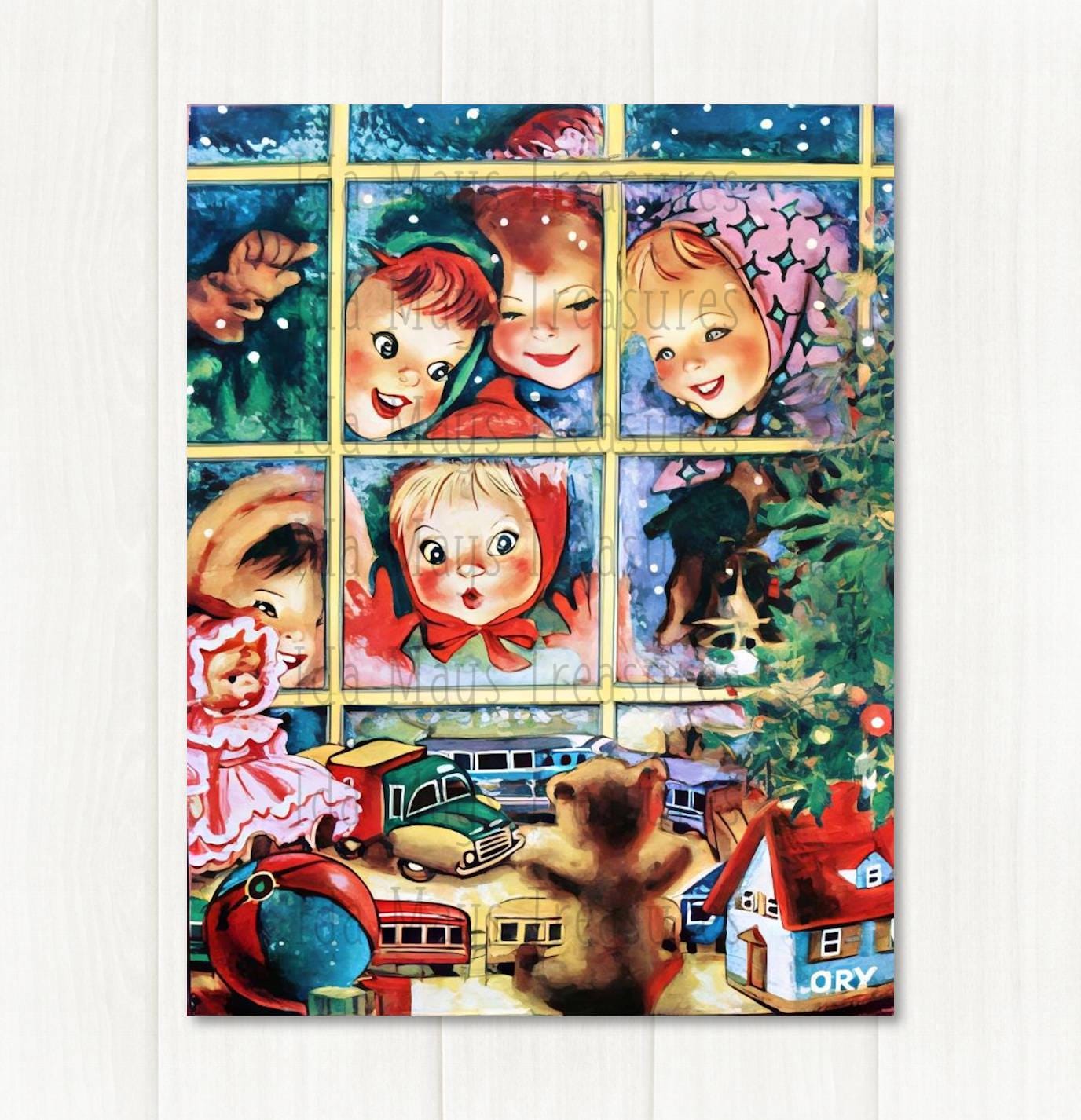 Museums And Galleries Pack Of 8 Artistic Christmas Greeting Cards