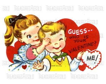 Guess Who Is Your Valentine Image #767 Digital Download