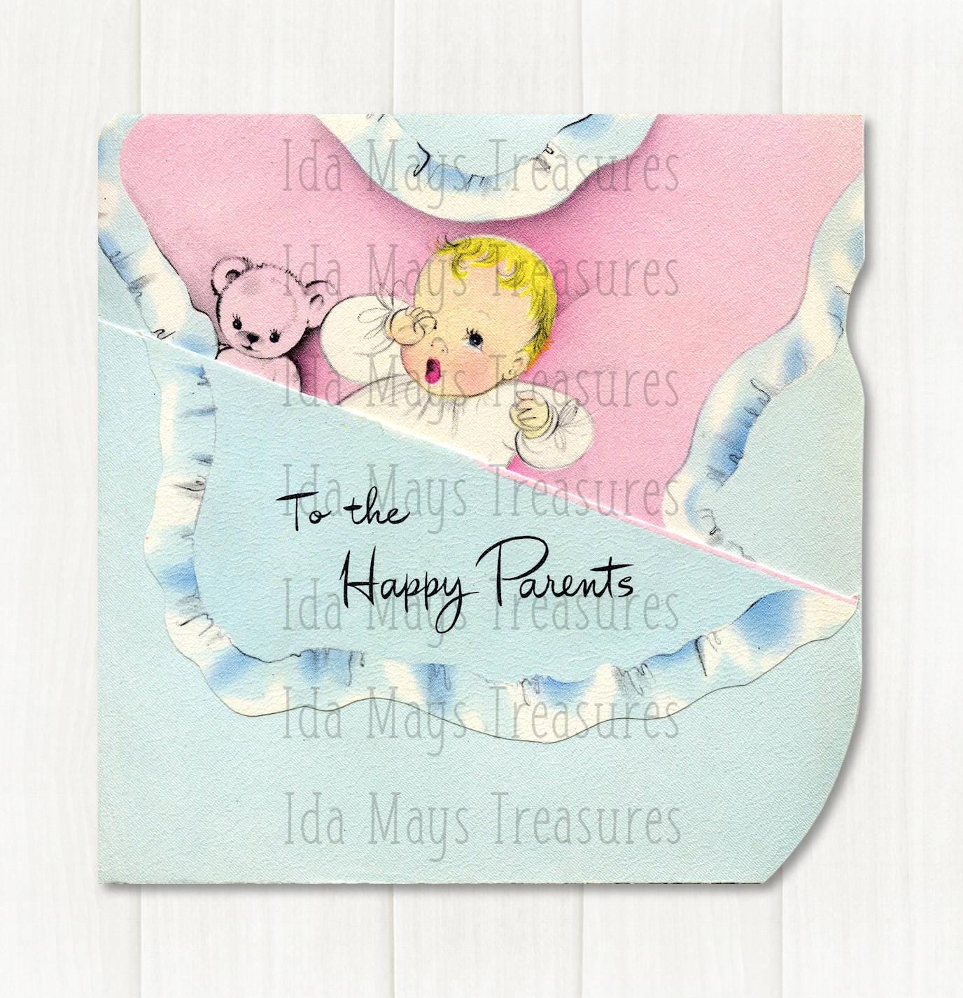 Congratulations To The Happy Parents New Baby Image #110 Digital Download