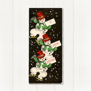 Imagen de muñeco de nieve navideño n.° 270, descarga digital