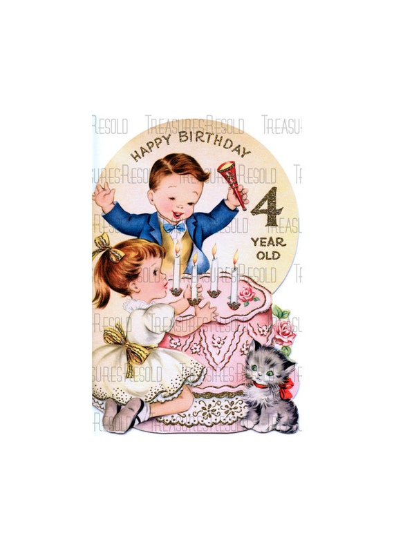 Duck And Then There Were 4 Card, Boy or Girl New Baby Family of Four Card,  Unisex Birth Card