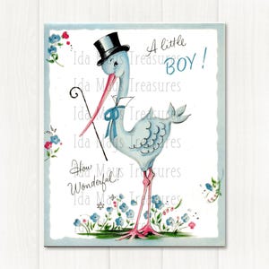 Herzlichen Glückwunsch zum neuen Baby Junge Bild #447 Digital Download