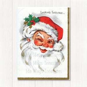 Weihnachtsmann und Weihnachtsmann Bild #138 Digital Download