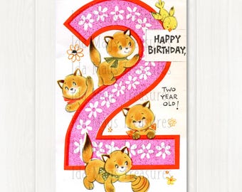 Imagen de gatito de 2 años #39, descarga digital