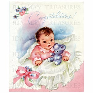 Gefeliciteerd nieuwe baby afbeelding #170 digitale download