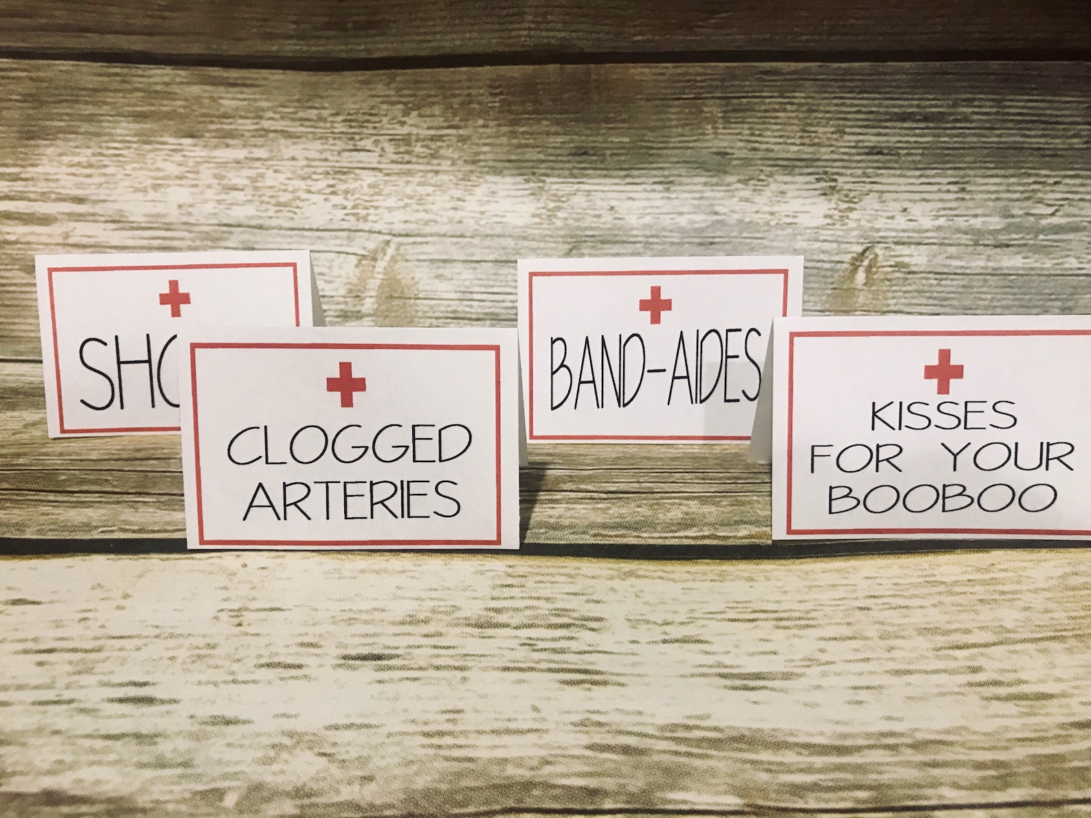 Registered Nurse Graduation Party Table placement cards