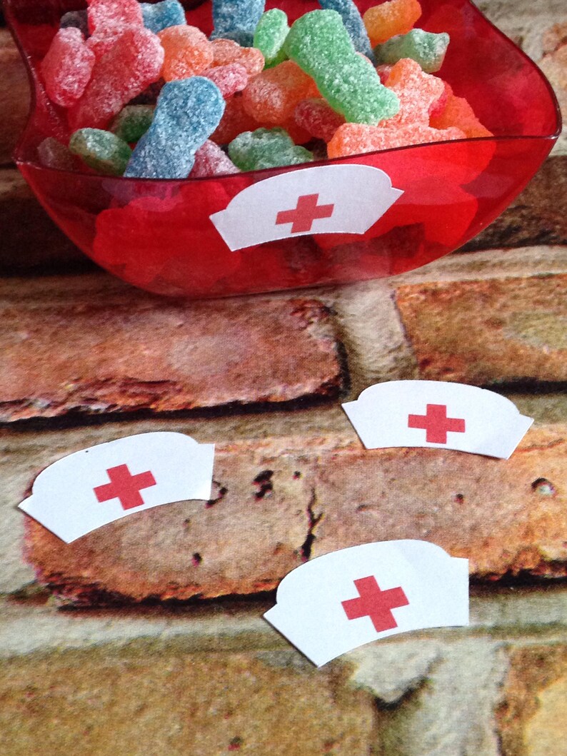 Registered Nurse graduation party stickers registered Nurse Rn Sticker Nurse party RN Graduation RN Party Nurse Cap