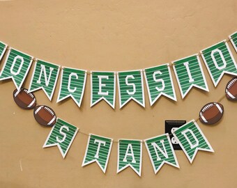 Football banner, welcome baby banner, concession stand banner, football banner, baby shower banner