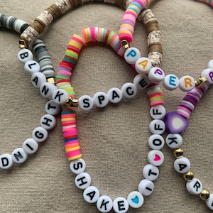 Taylor Swift-inpired friendship bracelets (pack of 5)