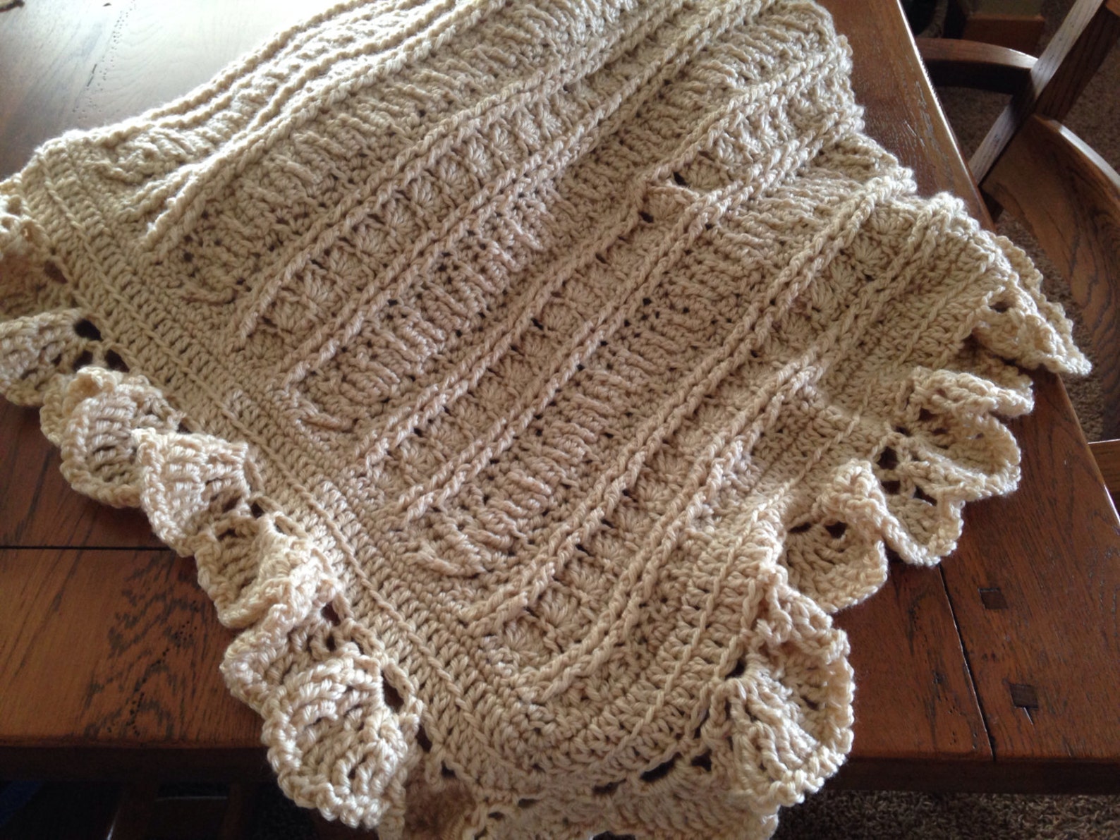 Crochet Baby Blanket Etsy