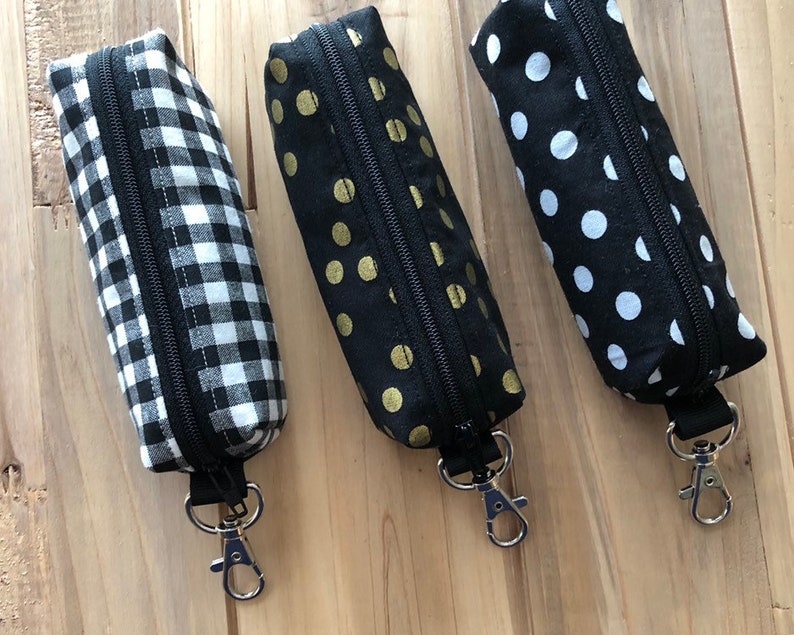 Lip gloss holder LipSense holder gift zipper pouch Etsy