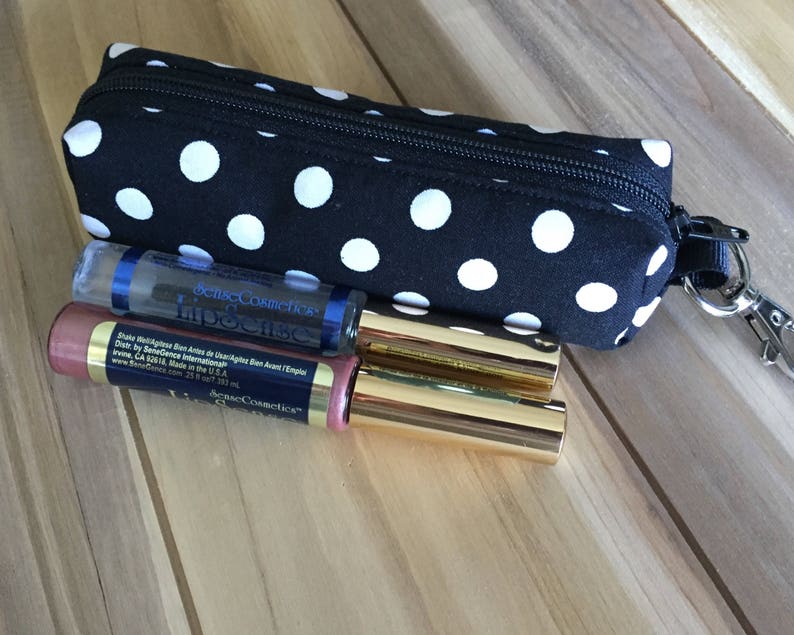 Lip gloss holder LipSense holder gift zipper pouch Etsy
