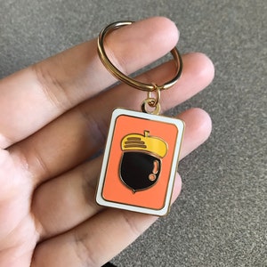 Llavero de tarjeta de receta ACNH