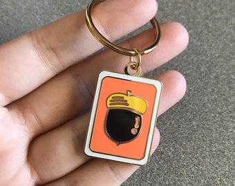 ACNH Recipe Card Keychain