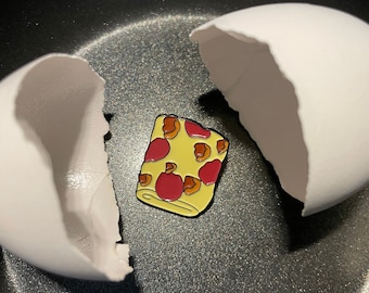 Pepperoni Omelette Pin