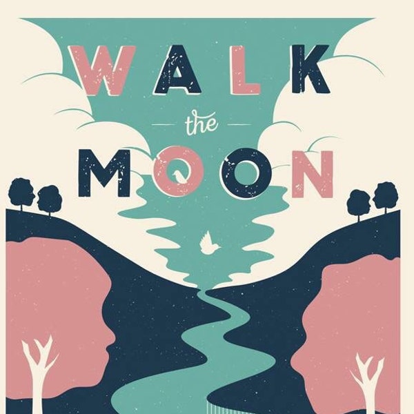 Walk The Moon 18x24 Screenprinted Gig Poster