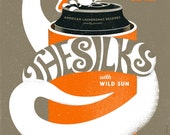 The Silks, Wild Sun gig poster Knickerbocker Cafe, Westerly RI