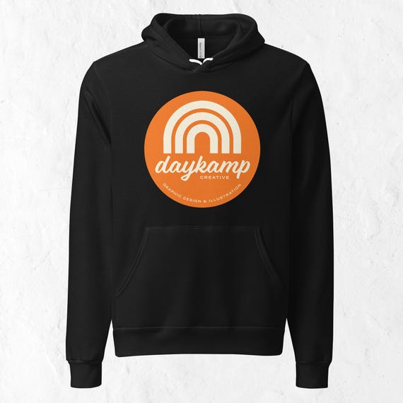 Daykamp Orange Logo Hoodie