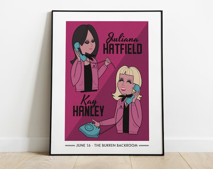 Juliana Hatfield / Kay Hanley Show Poster