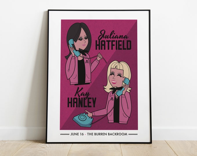 Juliana Hatfield / Kay Hanley Show Poster