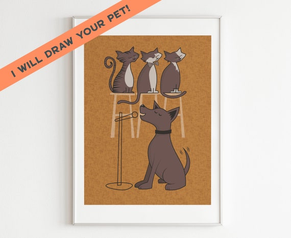 NEW! I will draw YOUR pet!