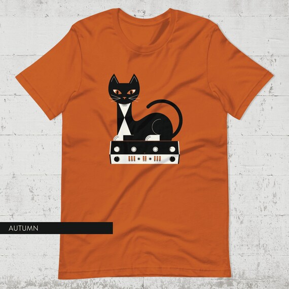 Stereo Cat Tee