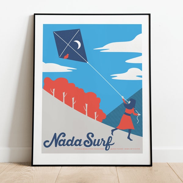 Nada Surf // The Paradise, Boston. 16x20 screenprint.